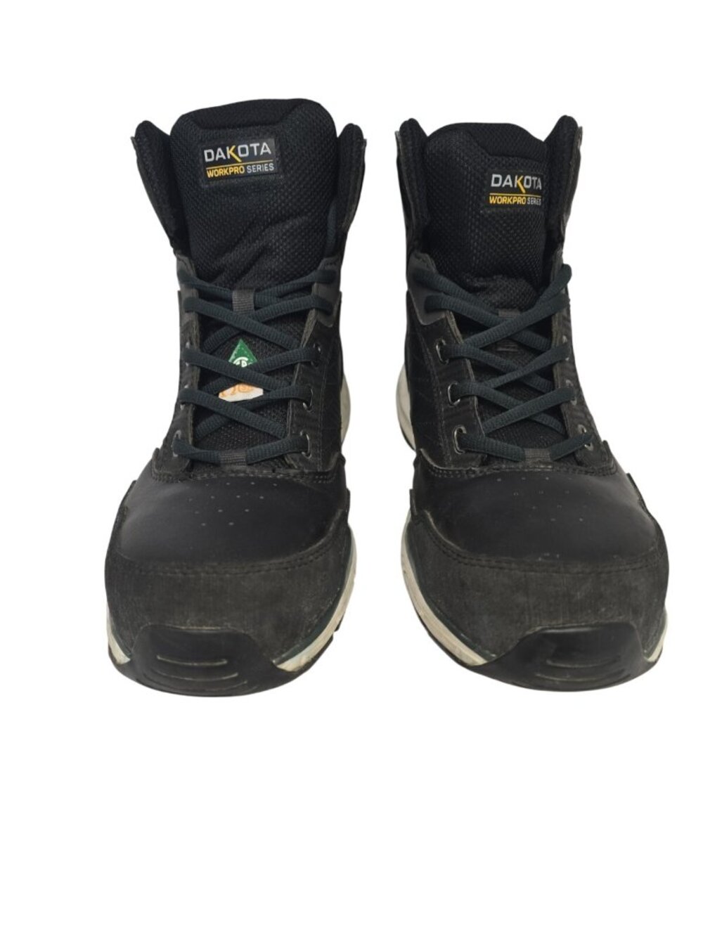 Dakota Men's 3617 Mid-Cut Quad Lite Steel Toe Steel Plate Shoes Black Size 9M - Picture 7 of 9